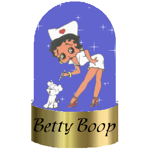 Betty Boop Nurse Globe Anim.gif - 24.60 K